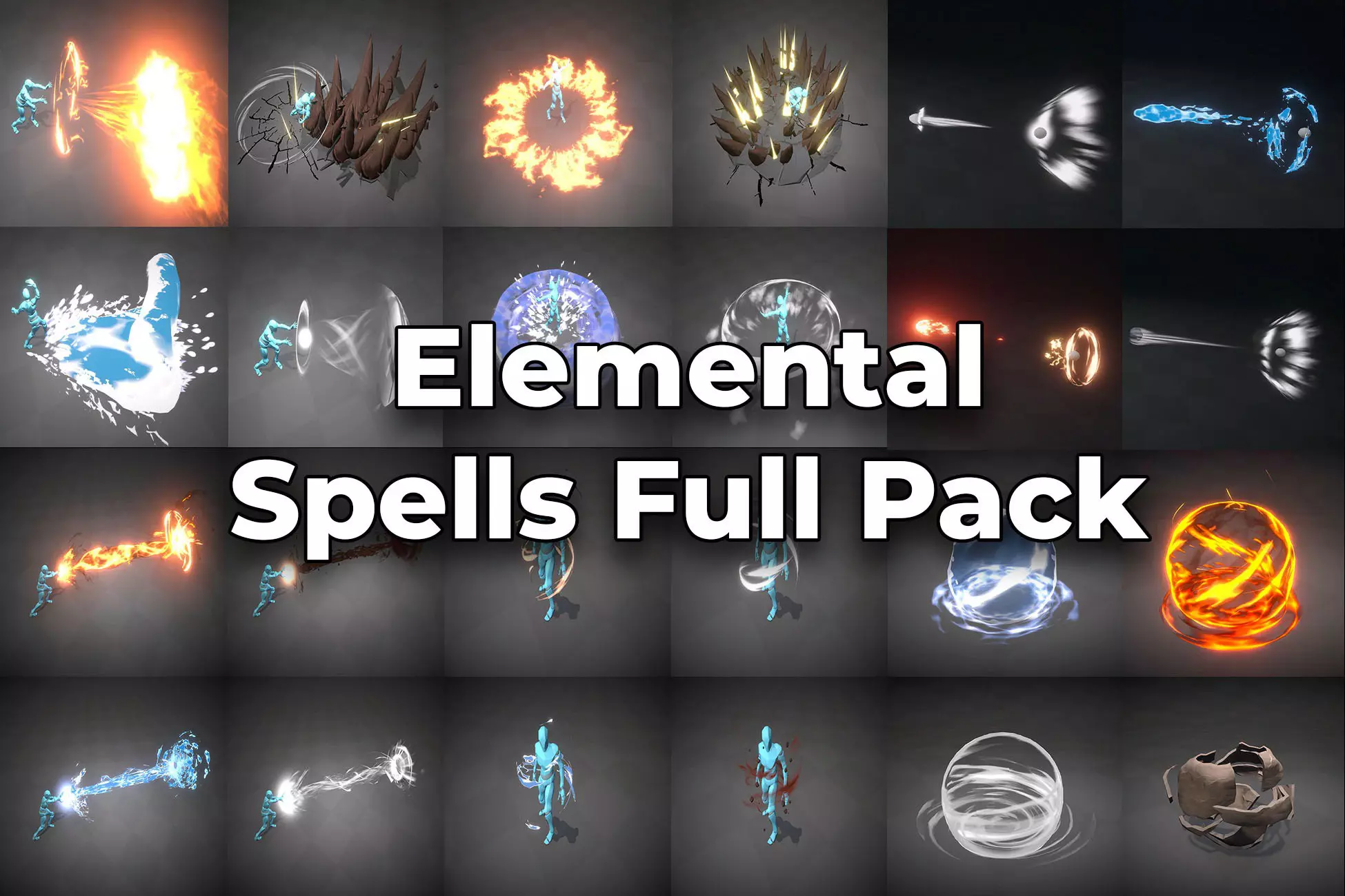 Elemental Spells Full Pack VFX